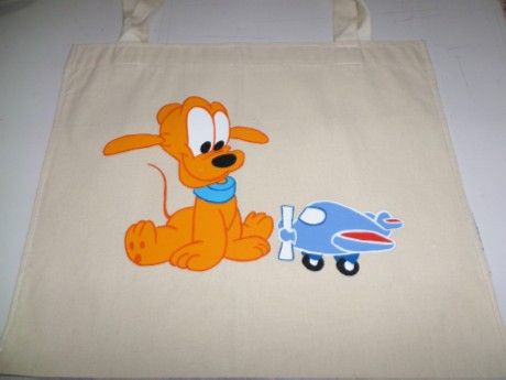 Bolsa pluto baby com avião